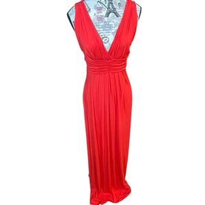 Tart Vibrant Red Maxi Dress